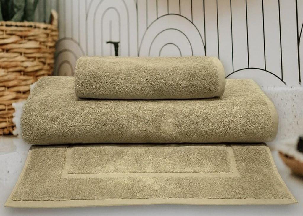 Pack salle de Bain bige top100%coton 500g/m