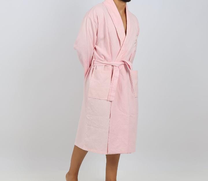 Peignoir Nid d'abeille 100%coton