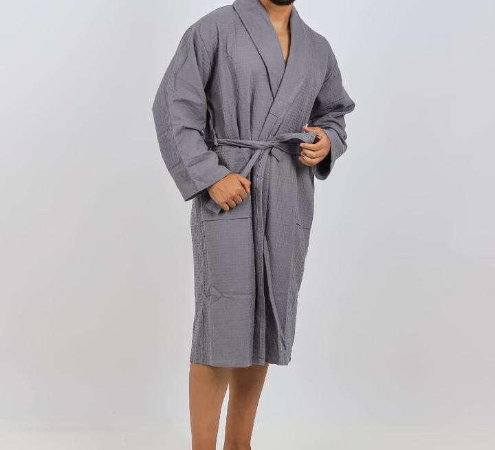 Peignoir Nid d'abeille 100%coton