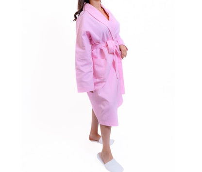 Peignoir Nid d'abeille 100%coton