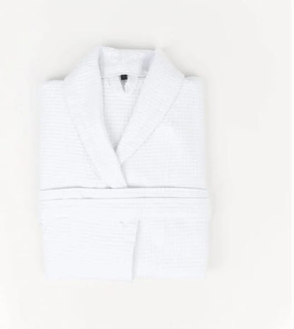 Peignoir Nid d'abeille 100%coton