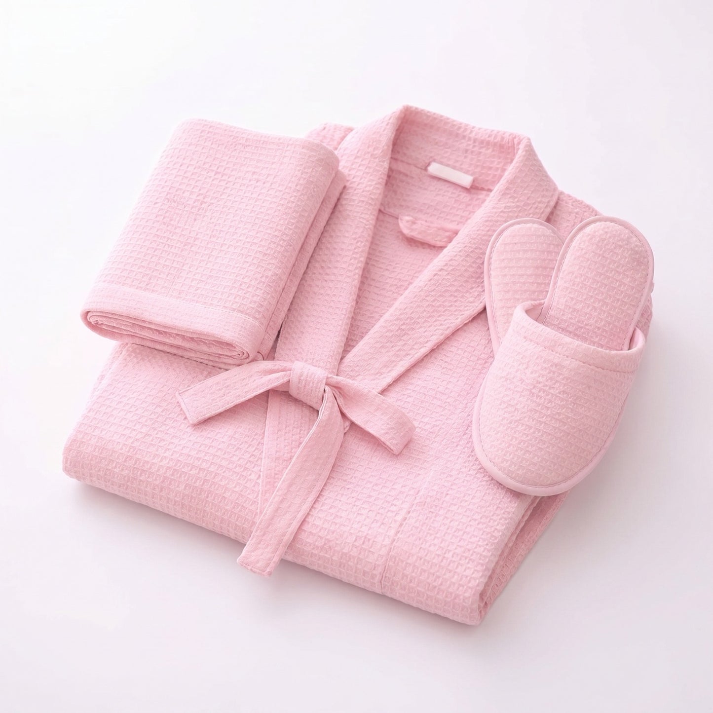 Pack Peignoir Nid d'abeille 100%coton