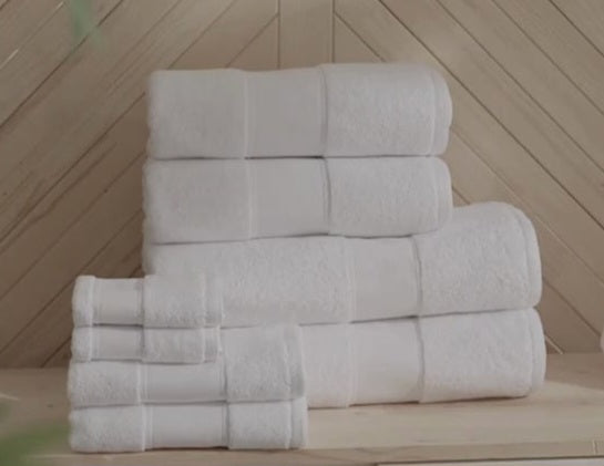 Pack serviette de bain vlor 3 pièces 100% coton
