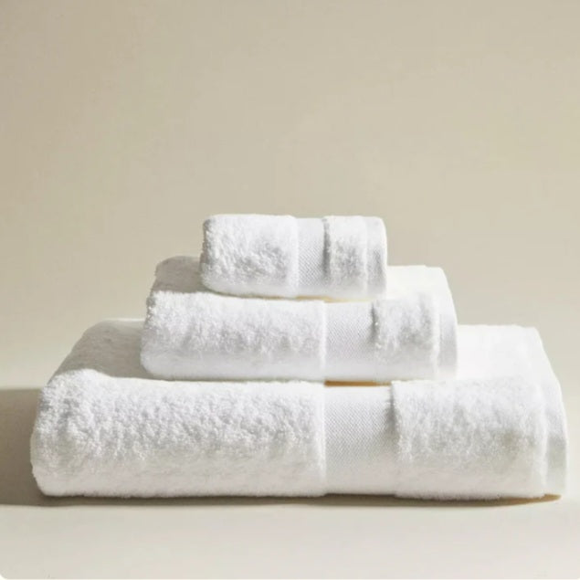 Pack serviette de bain vlor 3 pièces 100% coton