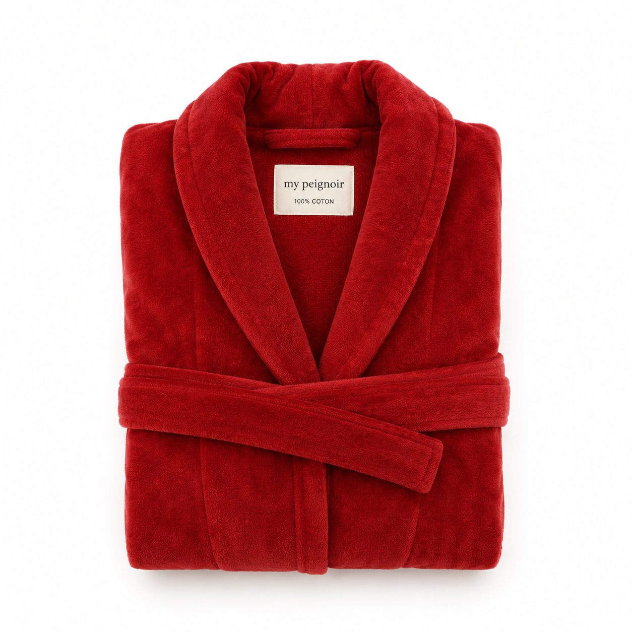 Peignoir en velours 450g/,m 100%coton
