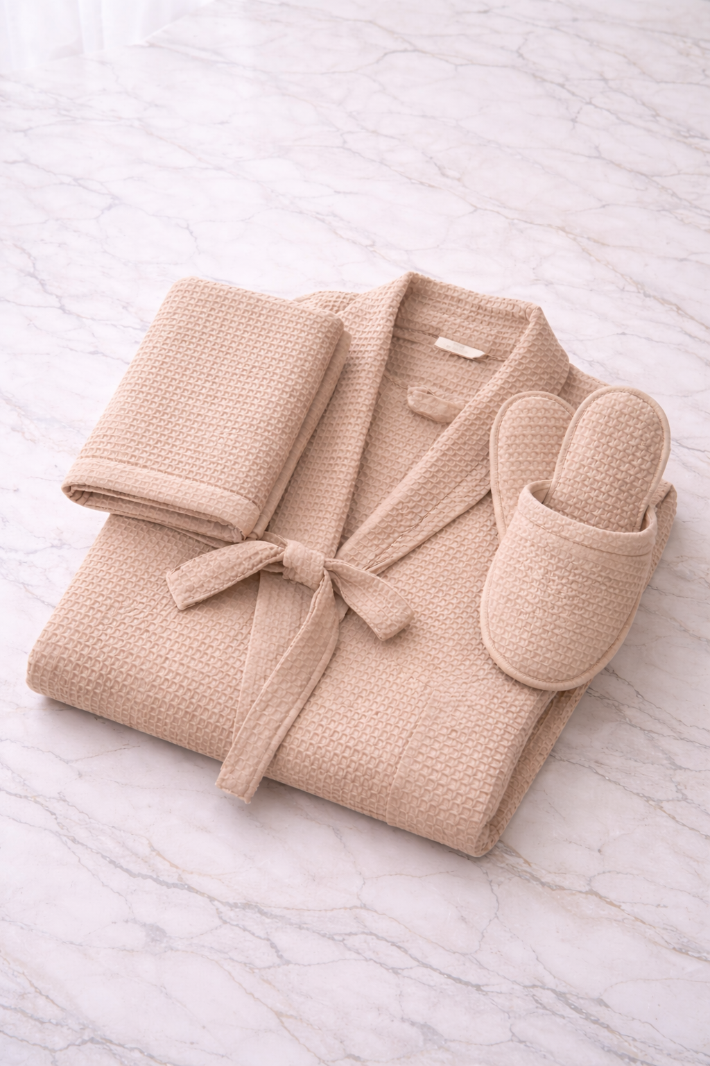 Pack Peignoir Nid d'abeille 100%coton