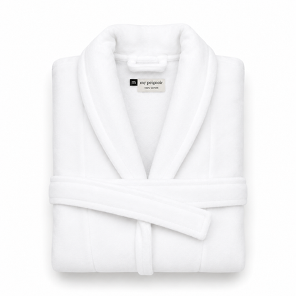 Peignoir en velours 450g/,m 100%coton
