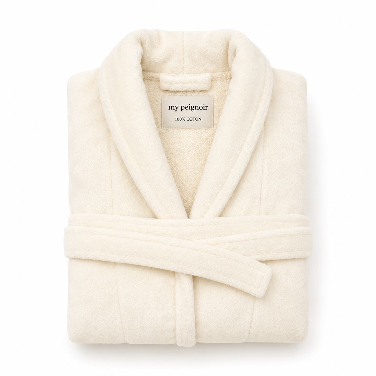 Peignoir en velours 450g/,m 100%coton