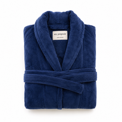 Peignoir en velours 450g/,m 100%coton