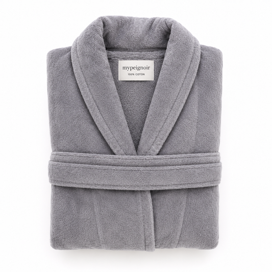 Peignoir en velours 450g/,m 100%coton