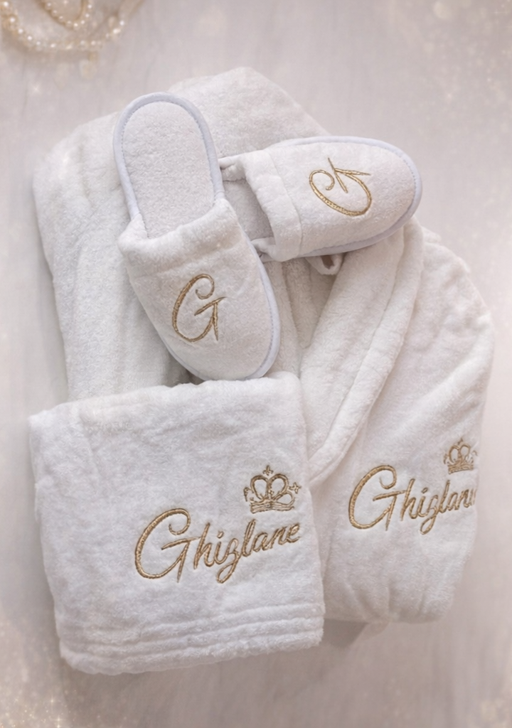 Pack Peignoir de velour 100%coton 450g/m